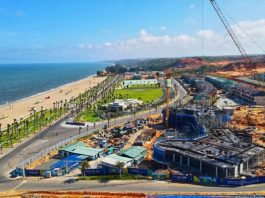 Tiến độ xây dựng Nova Phan Thiết quý 2/2022 tiến độ nova phan thiết quý 2 2022