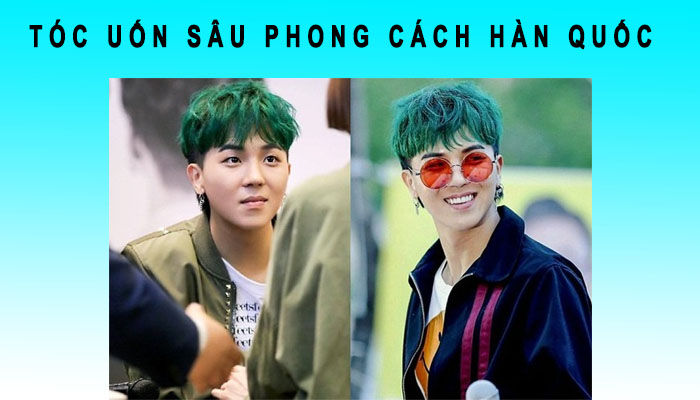 tóc uốn sâu hàn quốc