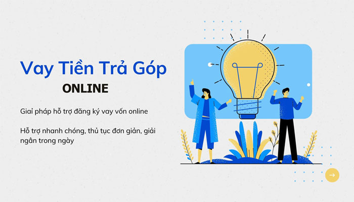 vay tiền online trả góp hàng tháng