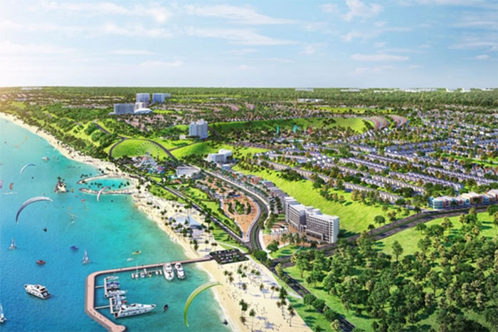 vị trí Novaworld Mũi Né Marina City