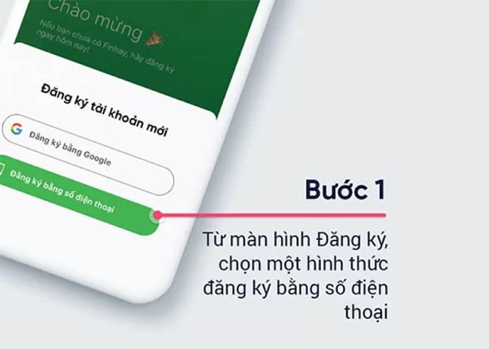 đăng ký tài khoản finhay