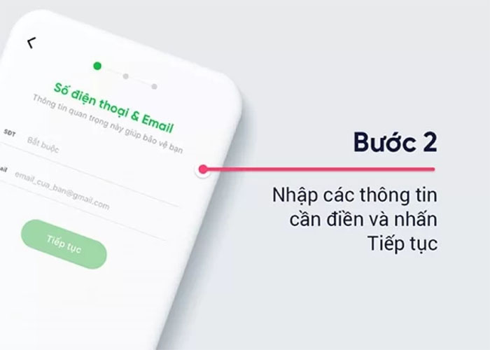 điền thông tin cá nhân
