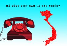 mã vùng việt nam là bao nhiêu