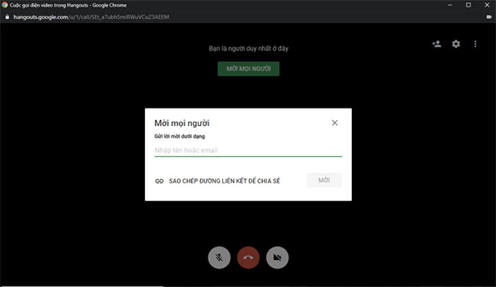 Cách tạo Video Call Hangouts trên máy tính