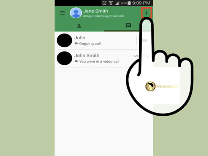 Cách tạo Video Call Hangouts trên điện thoại