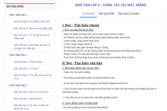 học trực ruyến kính cận vn