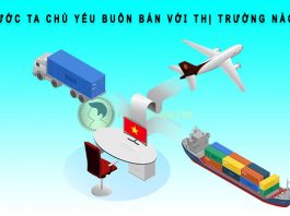 Nước ta chủ yếu buôn bán với thị trường nào