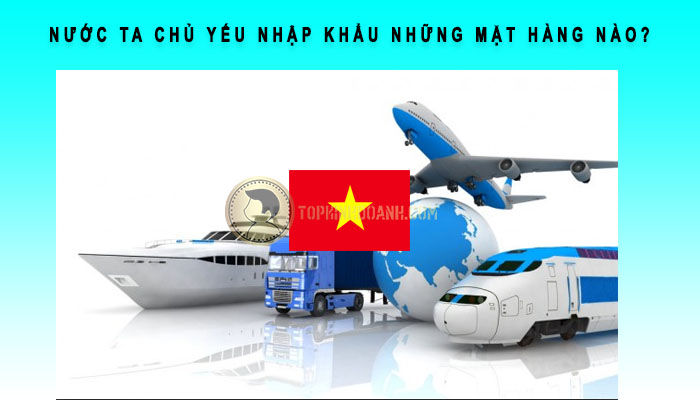 nước ta chủ yếu nhập khẩu