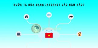 nước ta hòa mạng internet vào năm nào