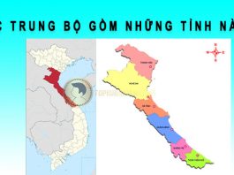 bắc trung bộ gồm những tỉnh nào