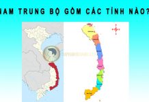 Nam Trung Bộ gồm các tỉnh nào? nam trung bộ gồm những tỉnh nào