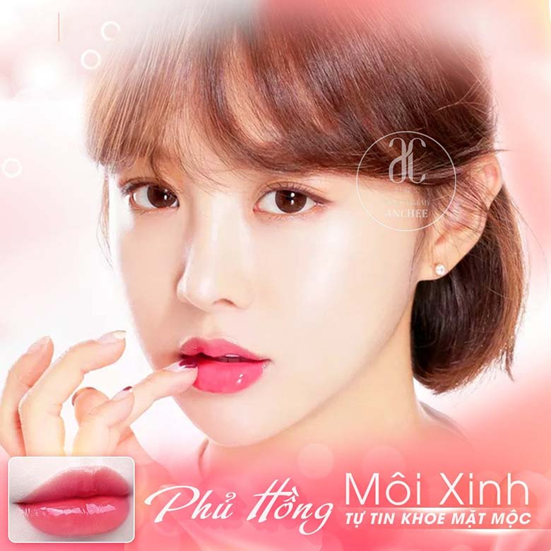 Phun môi màu hồng baby ở đâu đẹp nhất TPHCM - Bống Spa & Clinic 