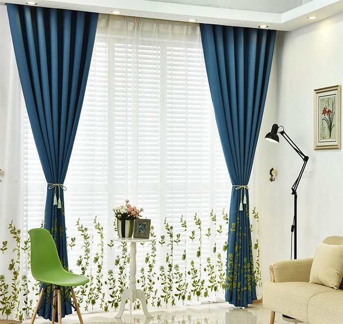 Cách giặt và vệ sinh rèm voan thêu