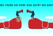 Mâu thuẫn chỉ được giải quyết khi nào? mâu thuẫn chỉ được giải quyết khi nào