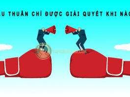 Mâu thuẫn chỉ được giải quyết khi nào? mâu thuẫn chỉ được giải quyết khi nào