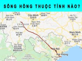 sông hồng thuộc tỉnh nào