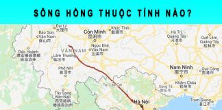 sông hồng thuộc tỉnh nào