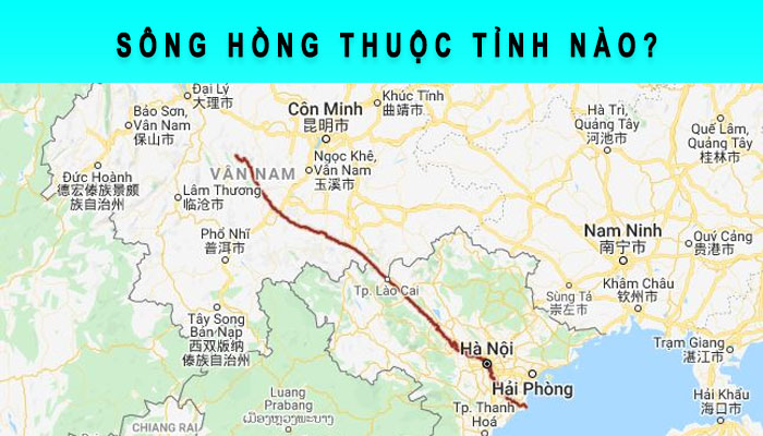 sông hồng thuộc tỉnh nào