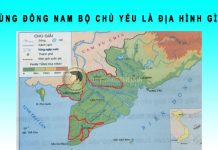 Vùng Đông Nam Bộ chủ yếu là địa hình gì? vùng đông nam bộ chủ yếu là địa hình gì