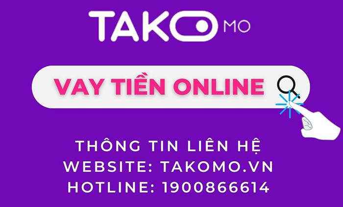 Takomo – Dịch vụ vay tiền cấp tốc online CMND uy tín