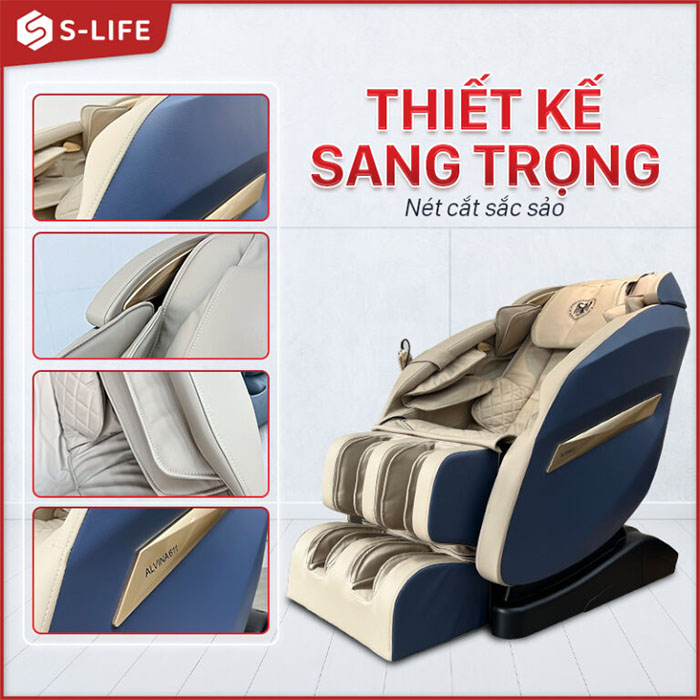 ghế massage S-Lux Alvina 611