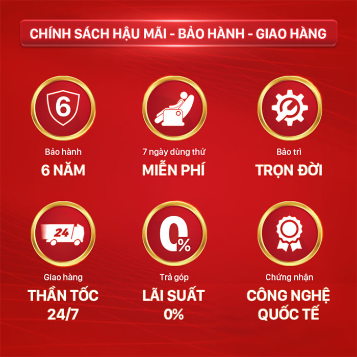 ghế massage S-Lux Alvina 611