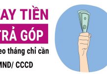 vay trả góp bằng cmnd