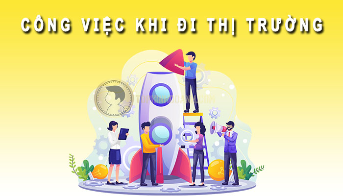 công việc đi thị trường
