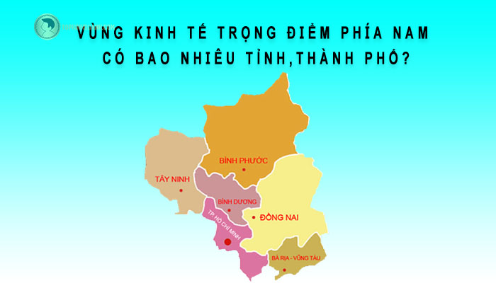 vùng kinh tế trọng điểm phía nam có bao nhiêu tỉnh thành