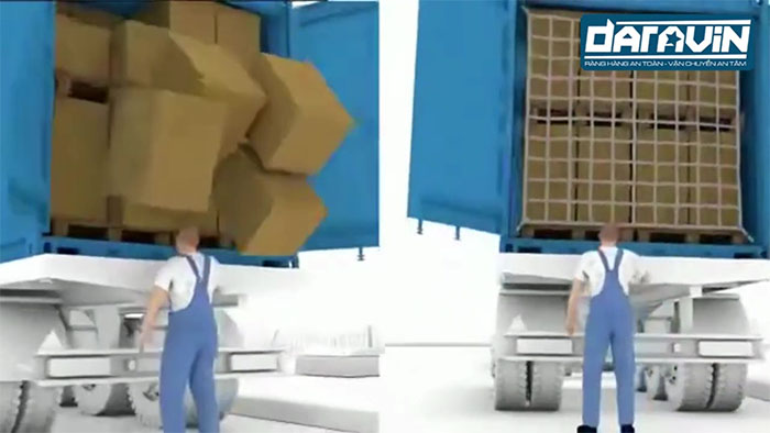 lưới chắn container