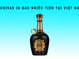 Chivas 38 bao nhiêu tiền tại Việt Nam