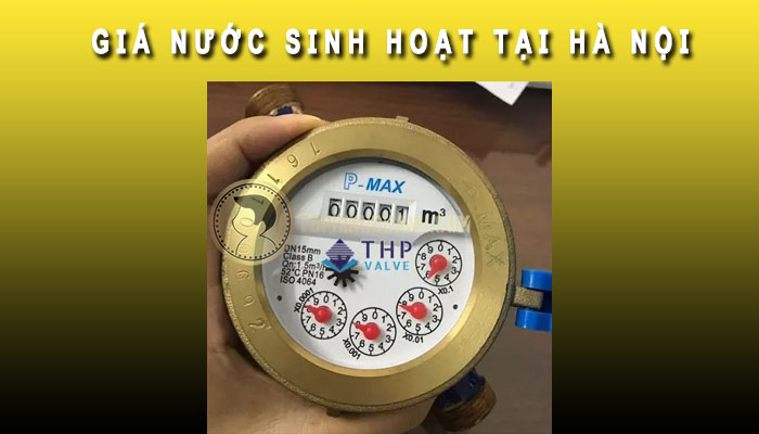 Giá nước sinh hoạt tại Hà Nội