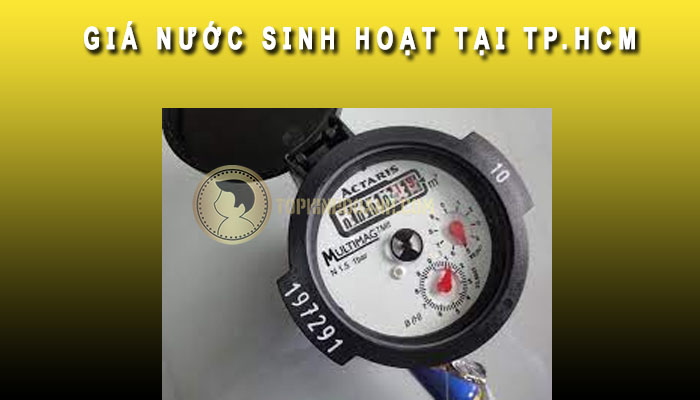 Quy định về giá nước sinh hoạt tại TP.HCM