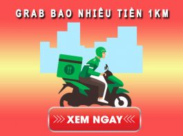 Grab bao nhiêu tiền 1km mới nhất 2023 Grab bao nhiêu tiền 1km