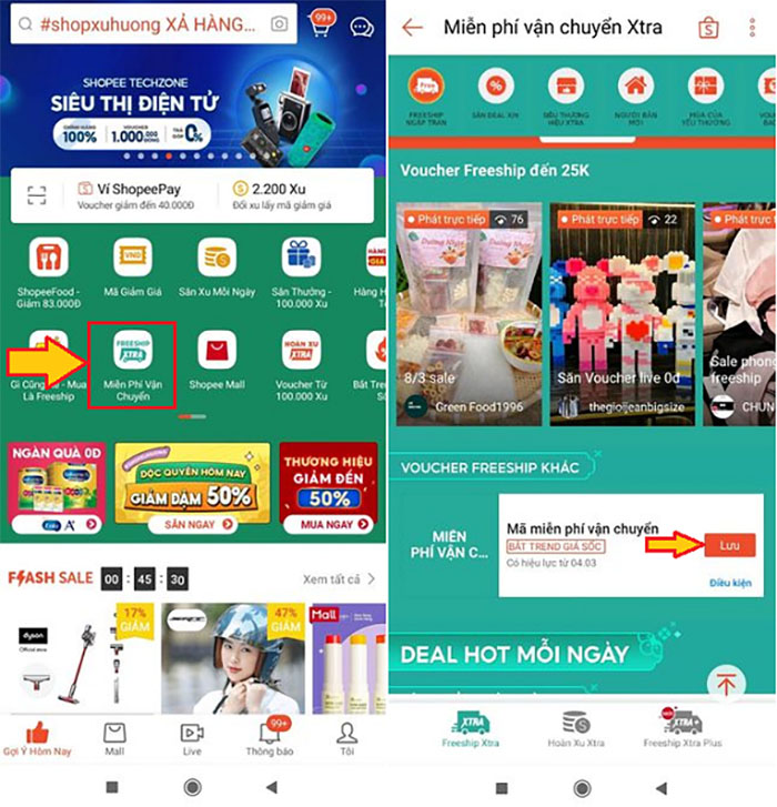 săn mã FreeShip Shopee cho người mới