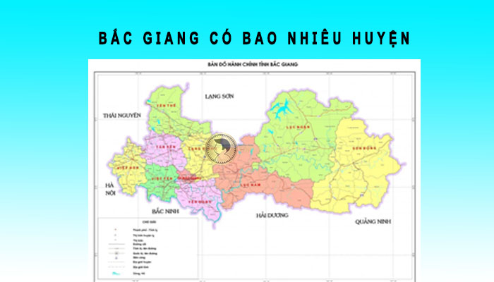 bắc giang có bao nhiêu huyện