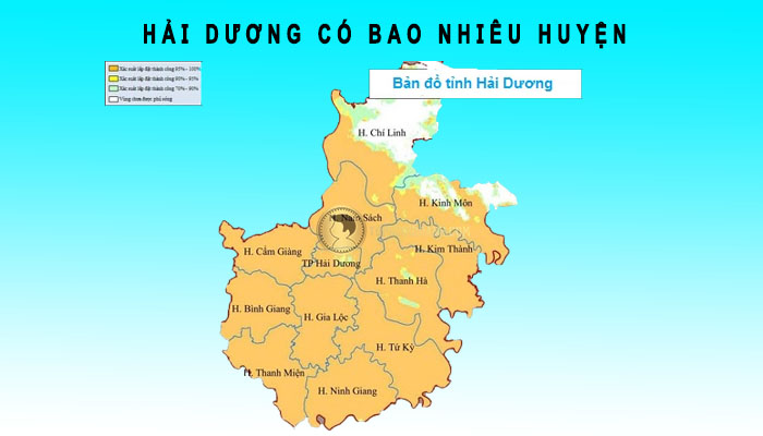 Hải Dương có bao nhiêu huyện?