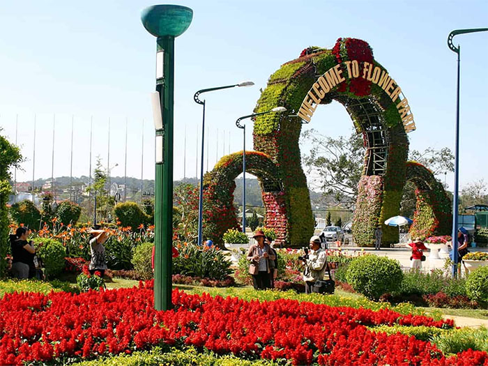 Vườn hoa Đà Lạt