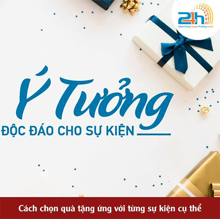 mẫu quà tặng sự kiện độc đáo