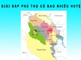 Phú Thọ có bao nhiêu huyện? Tên các huyện của tỉnh Phú Thọ là gì? Phú Thọ có bao nhiêu huyện
