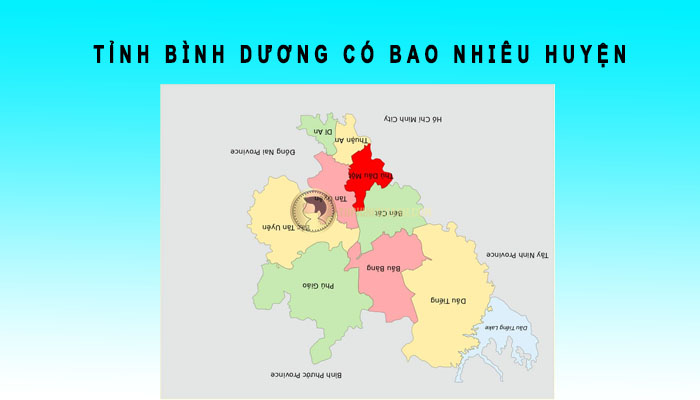 Tỉnh Bình Dương có bao nhiêu huyện