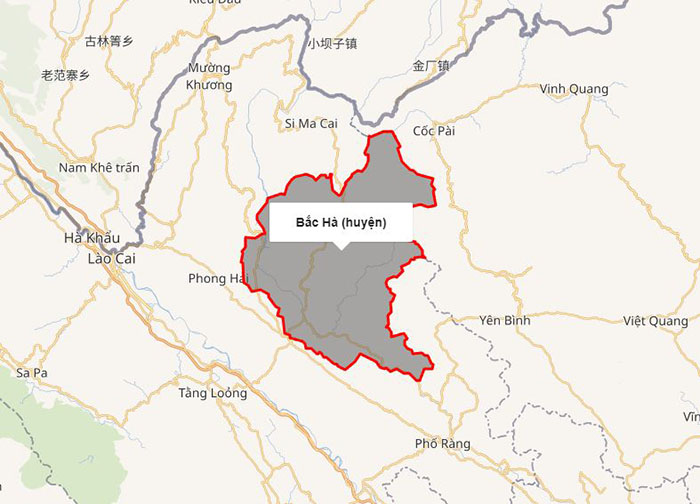 Huyện Bắc Hà