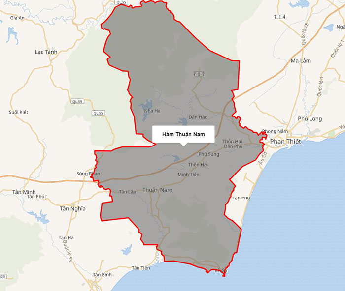 Huyện Hàm Thuận Nam