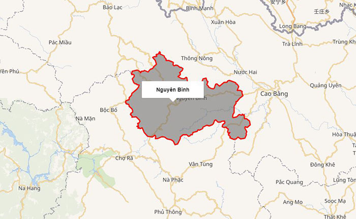 huyện nguyên bình 