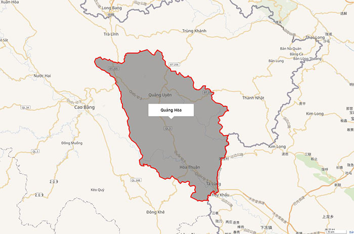 Huyện Quảng Hòa