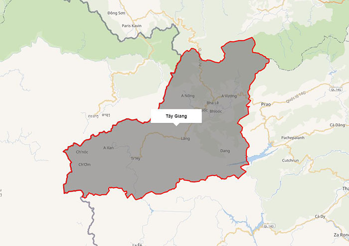 Huyện Tây GIang