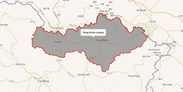 Huyện Trùng Khánh