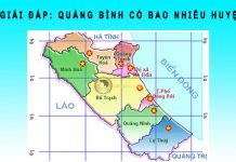 Quảng Bình có bao nhiêu huyện