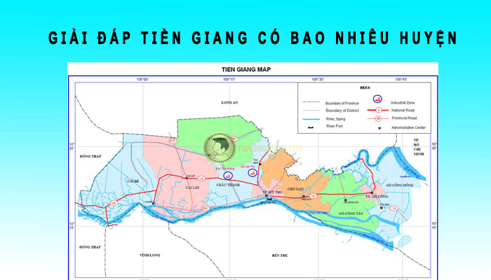 Tiền Giang có bao nhiêu huyện