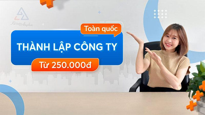 công ty cung cấp dịch vụ thành lập công ty